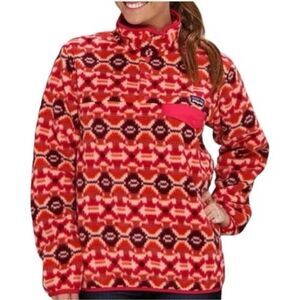 PATAGONIA Aberdeen Aztec Synchilla Snap T Pullover Southwestern Tribal Sz XS